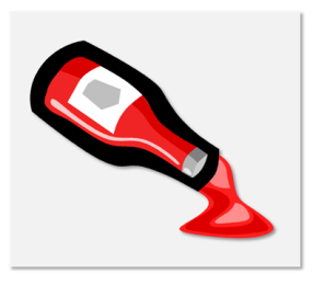 Anticipation - ketchup in a bottle